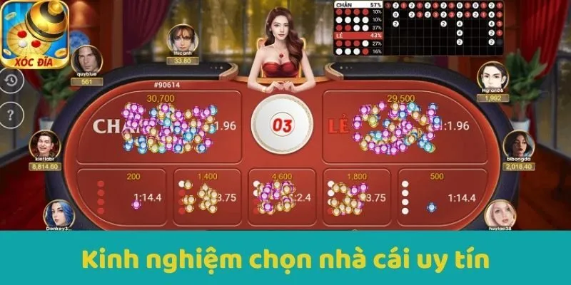 Kinh nghiệm chọn nhà cái uy tín