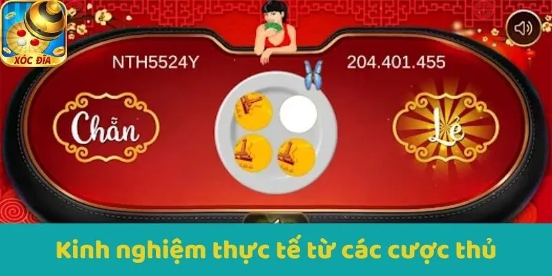 Kinh nghiệm thực tế từ các cược thủ