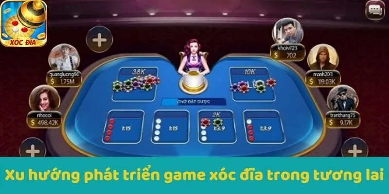 Xu hướng phát triển game Xocdia trong tương lai