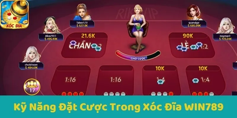 Kỹ Năng Đặt Cược Trong Xóc Đĩa WIN789